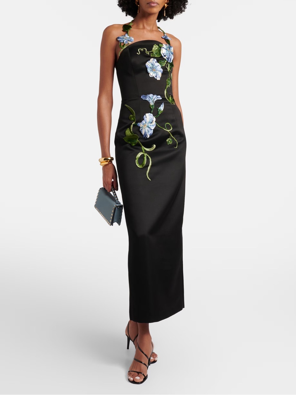 Leo Lin Ava Dress Gown Maxi Midi $1195 Size 2